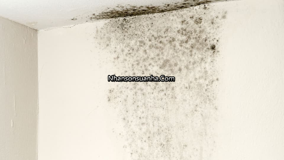 Cách xử lý nấm mốc, làm sạch trần tường nhà nấm mốc